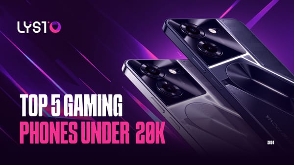 Top 5 Gaming Phones Under ₹20K